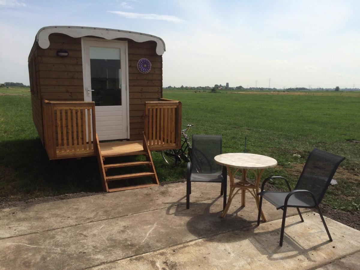 Your Cozy Waggon At The Cows' Paradise Ámsterdam Exterior foto